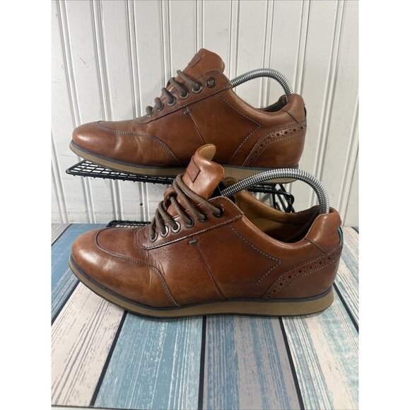 Royal Albartross Driver Golf Shoes Brown Suede Handmade Men Size 8 Augusta - Picture 1 of 11